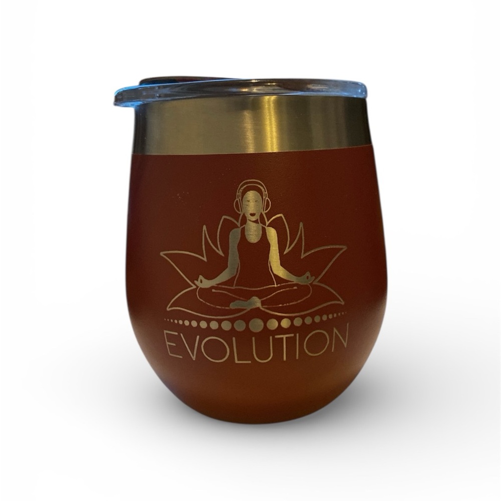 Tempercraft 8 oz insulated wine tumbler